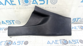 Rear left door sill plate for Ford Fusion mk5 17-20, black, scratches