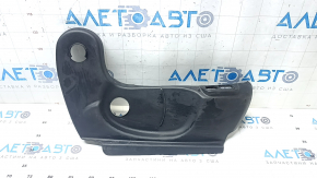 The passenger seat control cover for the Fiat 500L 14-20 is black, scratched, and the mount is broken.
