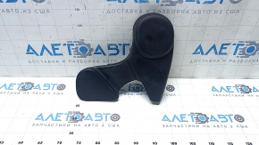Passenger seat trim, left side, Fiat 500L 14-20, black