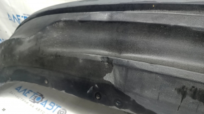 Ford Fusion mk5 19-20 rear bumper lip with 1 exhaust without chrome tip, cracks, scratches