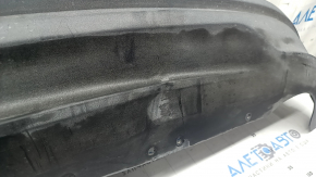 Ford Fusion mk5 19-20 rear bumper lip with 1 exhaust without chrome tip, cracks, scratches