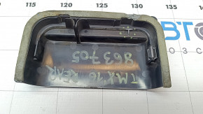 Tesla Model X 16-21 rear ventilation shield cover has a broken guide.