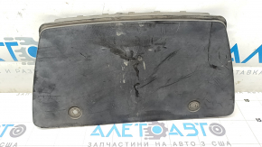 Tesla Model X 16-21 rear bumper diffuser flap is bent, fasteners are torn