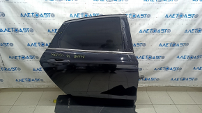 Rear right door assembly for Ford Fusion mk5 13-17, black G1, painted, butts