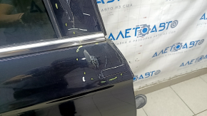 Rear right door assembly for Ford Fusion mk5 13-17, black G1, painted, butts