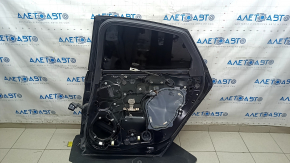 Rear right door assembly for Ford Fusion mk5 13-17, black G1, painted, butts