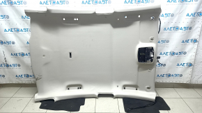 Ford Fusion mk5 17-20 gray headliner without sunroof, with block, needs cleaning, creases