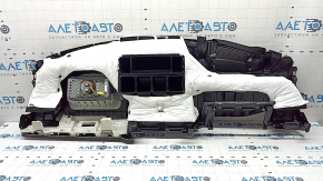 Honda CRV 23-25 black dashboard with AIRBAG, instrument panel frame and speaker trim, rusty squib