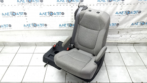 Rear seats, 2nd row, left, Toyota Sienna 21-22, without airbag, manual, gray fabric, dry cleanable