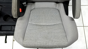 Rear seats, 2nd row, left, Toyota Sienna 21-22, without airbag, manual, gray fabric, dry cleanable