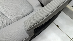 Rear seats, 2nd row, left, Toyota Sienna 21-22, without airbag, manual, gray fabric, dry cleanable