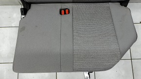 Rear row of seats left 3rd row Toyota Sienna 21-22 gray fabric, with headrests, dry cleanable, wrinkled