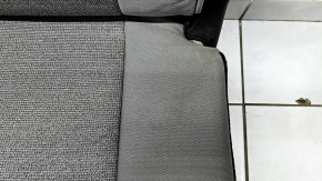 Rear row of seats left 3rd row Toyota Sienna 21-22 gray fabric, with headrests, dry cleanable, wrinkled