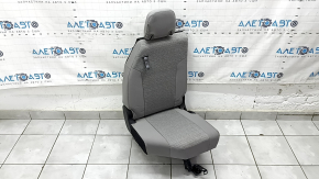 Rear row of seats, right, 3rd row, Toyota Sienna 21-22, gray fabric, with headrests, dry-cleanable