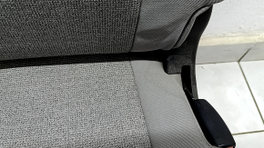 Rear row of seats, right, 3rd row, Toyota Sienna 21-22, gray fabric, with headrests, dry-cleanable