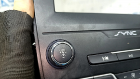 Ford Fusion mk5 13-20 SYNC 2 radio control panel, scratches on the plastic
