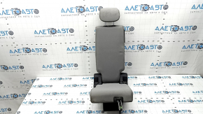 Rear seat, 2nd row, center, Toyota Sienna 21-22, gray fabric, 8 seats, with headrest, dry-cleanable, scratches on plastic