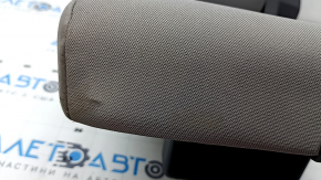 Rear seat, 2nd row, center, Toyota Sienna 21-22, gray fabric, 8 seats, with headrest, dry-cleanable, scratches on plastic