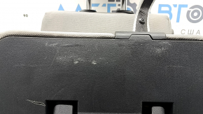 Rear seat, 2nd row, center, Toyota Sienna 21-22, gray fabric, 8 seats, with headrest, dry-cleanable, scratches on plastic