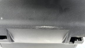 Rear seat, 2nd row, center, Toyota Sienna 21-22, gray fabric, 8 seats, with headrest, dry-cleanable, scratches on plastic