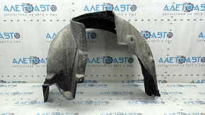 The rear left fender liner of a Toyota Camry v50 12-14 USA is torn.