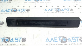 Front right door sill plate for Ford Fusion mk5 17-20, black, scratches