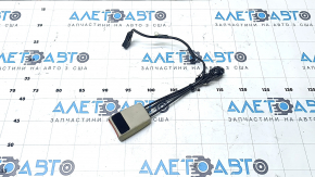 Lincoln MKX 16-18 Beige Driver's Seat Belt Latch with Wire