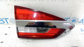 Left inner tailgate light for Ford Fusion mk5 19-20 halogen with chrome level 1. Scratches.