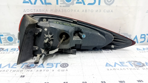 Left outer fender light for Ford Fusion mk5 17-20 with chrome molding, scratches