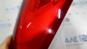 Left outer fender light for Ford Fusion mk5 17-20 with chrome molding, scratches