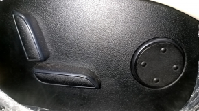 Tesla Model X 16-21 passenger seat, beige leather, with airbag, electric, heated, scratches on the back, seat needs cleaning