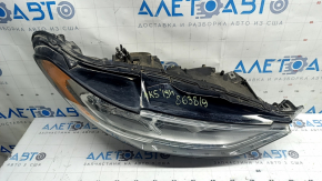 Ford Fusion mk5 17-20 right front headlight, halogen, with DRL unit