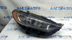 Ford Fusion mk5 17-20 right front headlight, halogen, with DRL unit