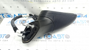 Right side mirror assembly for Ford Fusion mk5 19-20, 5 pins, heated, BSM, blue, scratches