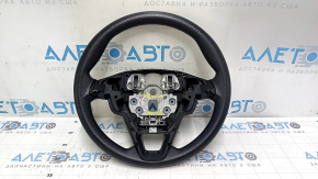Bare steering wheel for Ford Fusion mk5 17-20, black rubber, scratches, scuffs, torn fasteners