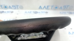 Bare steering wheel for Ford Fusion mk5 17-20, black rubber, scratches, scuffs, torn fasteners