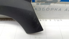 Tesla Model X 16-21 black inner left trunk opening trim, broken guide