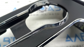 Ford Fusion mk5 17-20 center console trim scratches on chrome