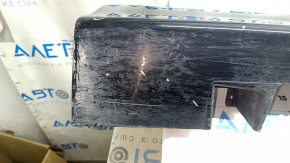 Right threshold for Ford Fusion mk5 13-20 black UH, with seal, broken mount, dented, scratches