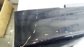 Right threshold for Ford Fusion mk5 13-20 black UH, with seal, broken mount, dented, scratches