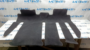 Tesla Model X 16-21 Black Rear Seat Mat, 7-seater