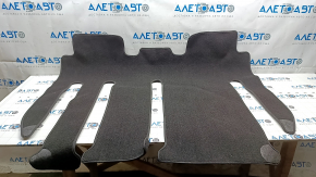 Tesla Model X 16-21 Black Rear Seat Mat, 7-seater