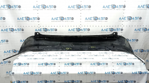 Toyota Sienna 21-24 rear bumper lip without parking sensors, structure, broken fasteners, dent