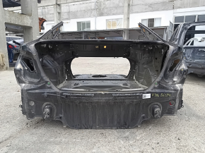 Rear panel Toyota Camry v50 12-14 usa, black, on the body