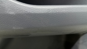 Door trim panel front left Toyota Sienna 21-24 dark gray with gray, armrest leather dark gray, with handle, scratches