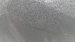 Door trim panel front left Toyota Sienna 21-24 dark gray with gray, armrest leather dark gray, with handle, scratches