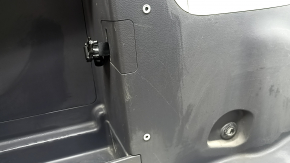 Left arch trim for Toyota Sienna 21-24, without sunshade and spare tire, black with light gray, with cup holders, scratches, needs cleaning