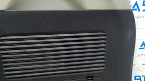 Right arch trim for Toyota Sienna 21-24, without a curtain for a 120V socket, black with light gray, with cup holders, with overlays, scratches, scuffed