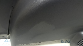 Right arch trim for Toyota Sienna 21-24, without a curtain for a 120V socket, black with light gray, with cup holders, with overlays, scratches, scuffed
