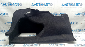 Left arch trim for BMW 3 F30 12-18 without mesh, without shelf, black, scratches on plastic